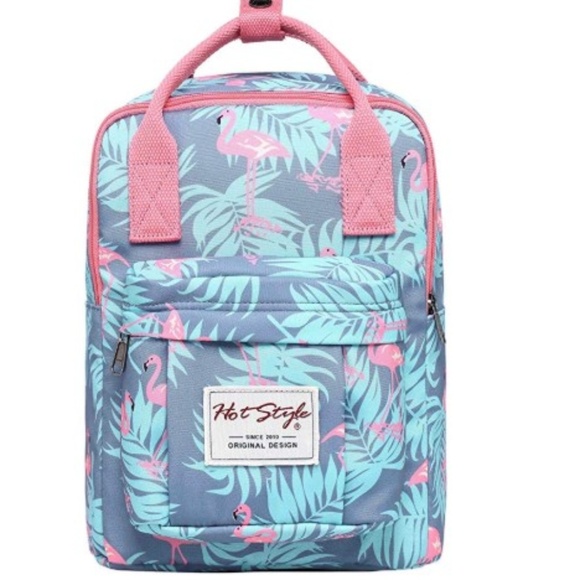 Handbags - NWT Womens Floral Water Resistant Backpack Purse